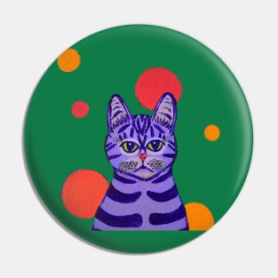 Unimpressed Cat Pin