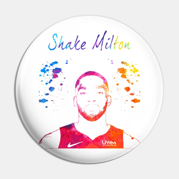 Shake Milton Pin by Moreno Art