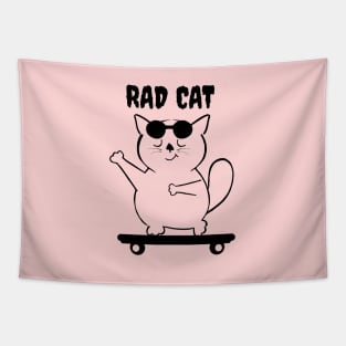 rad cat Tapestry