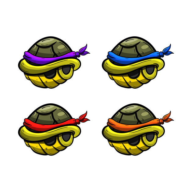 Ninja Turtles by By-Berto