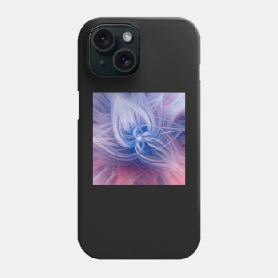 Blue Flower | In the universe we see wonderful things Phone Case