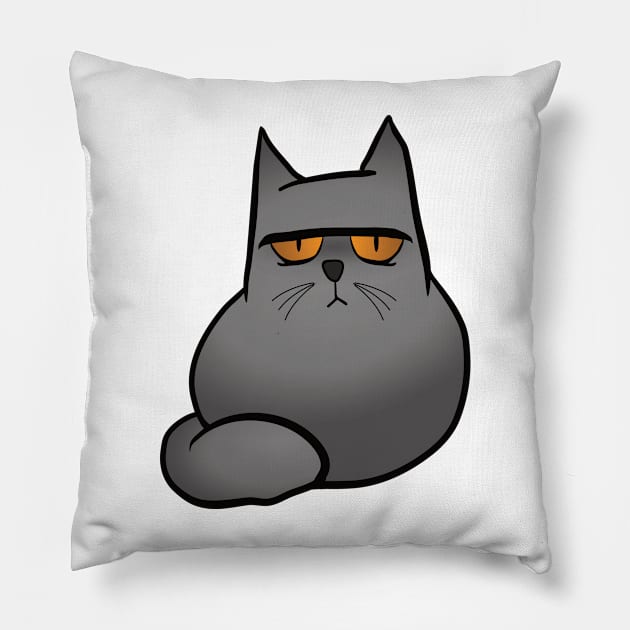 Cat Pillow by jw608