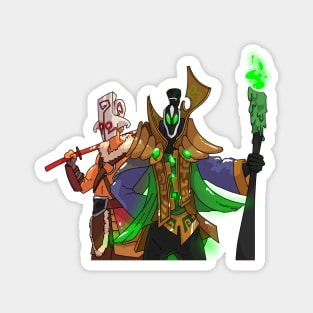 Juggernaut and Rubick dota 2 Magnet