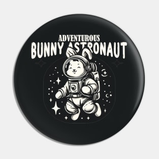 bunny astronaut Pin