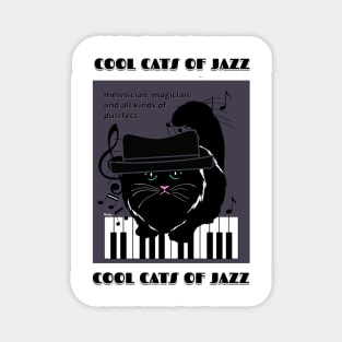 Cool Cats of Jazz-jazz music Magnet