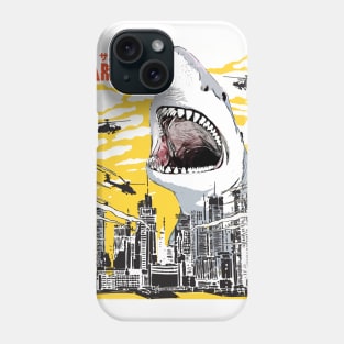 Sharkzilla Funny Shark Gift Shark Lovers Phone Case