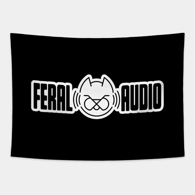 Feral Audio - The Final Logo (dark version) Tapestry by Death To Feral (2012-18)