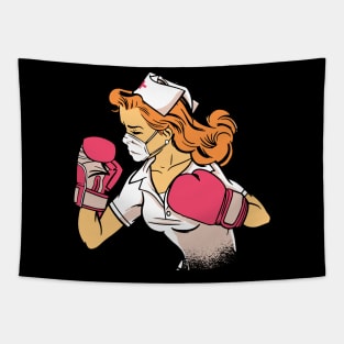 NURSE BOXER Tapestry