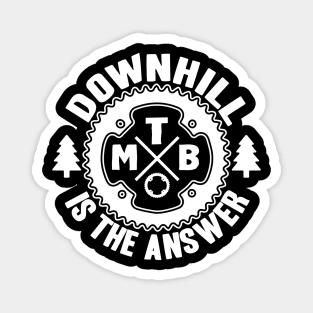 Downhill Biking Mountainbike MTB Biker Gift Bike Magnet