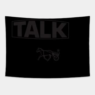 Funny Talk Derby To Men Tee, Kentucky Horse Racing Lover Tapestry