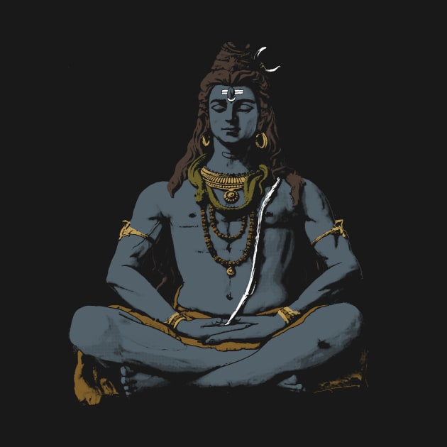 Shiva : The Omnipresent by rsrlivearts