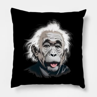 The Picture of Apeinstein Pillow