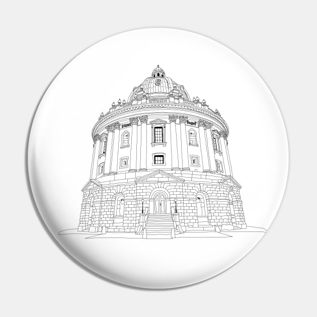 Radcliffe Camera Library Bodleian Oxford University Pin by RetroGeek