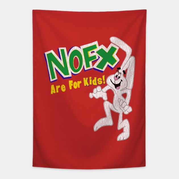 90s nofx are for kids Tapestry by Tangan Pengharapan