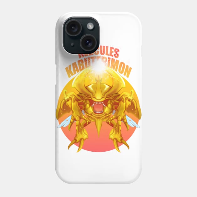 digimon hercules kabuterimon Phone Case by DeeMON