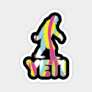 Yeti Clothes Magnet