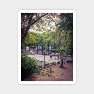 Edgecombe Park Basketball Playground Harlem New York City Magnet