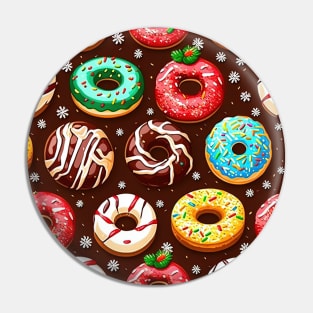 Jummy christmas donuts Pin