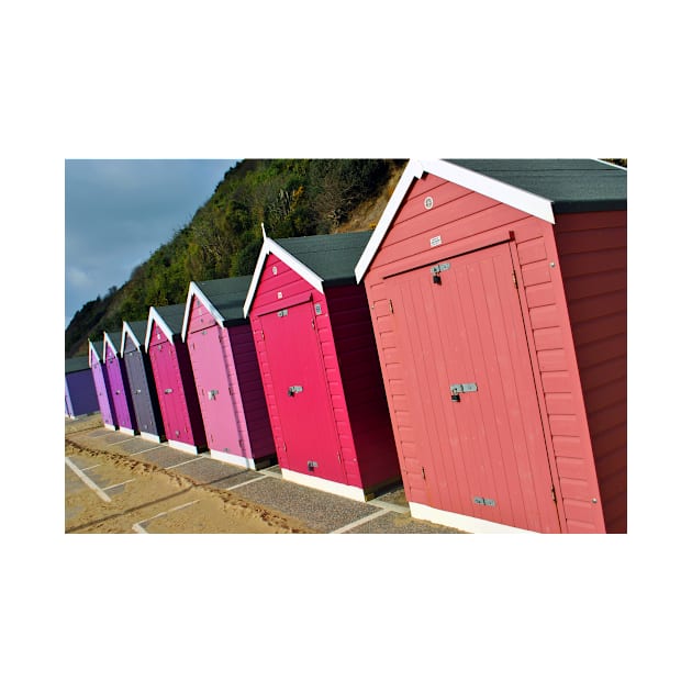 Bournemouth Beach Huts Dorset England by AndyEvansPhotos