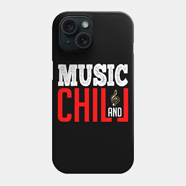 Music & Chill Phone Case by ArtisticFloetry