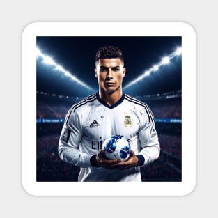 Cristiano Ronaldo Real Madric FC Magnet