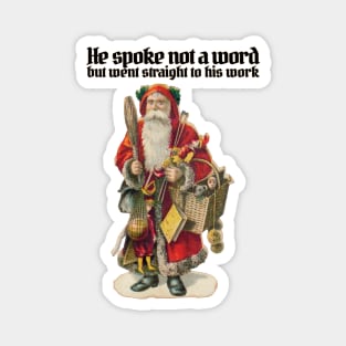 Antique Santa Merry Xmas Magnet