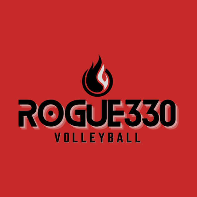 Rogue Flame Black by Rogue 330 Volleyball Club