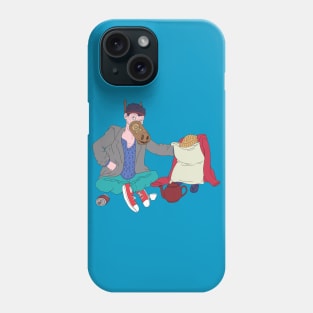 Nothing to see here, just Bojack and Todd. Phone Case