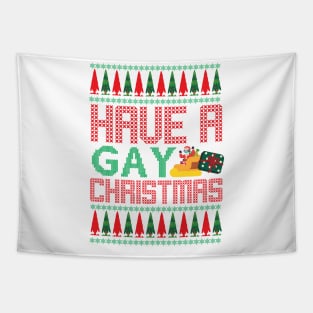 Have a Gay Christmas - Merry Xmas Tapestry