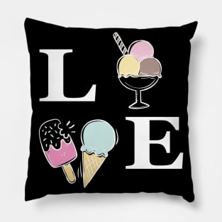 Ice Cream - Love Pillow