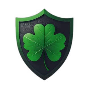 Three leaf Clover Shield T-Shirt