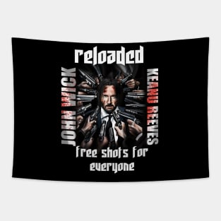 John Wick Artwork Tapestry