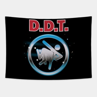 D.D.T. Crossover Thrash Wrestling Parody Tapestry