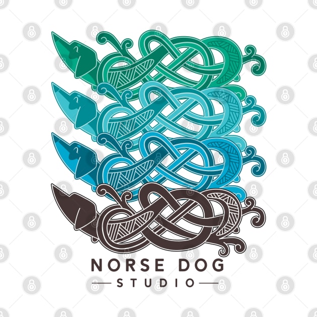 Norse Dog Studio Logo light by Norse Dog Studio