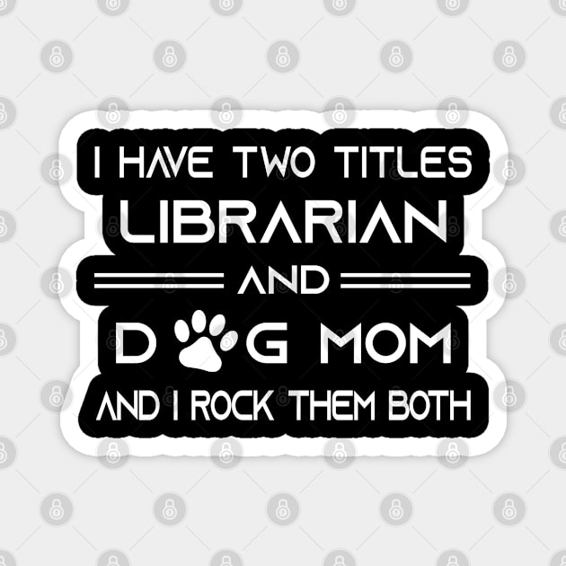 librarian Magnet by Elhisodesigns