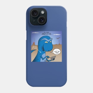 T-Rex Mobile Cell Phone and Texting or T-rexting Phone Case