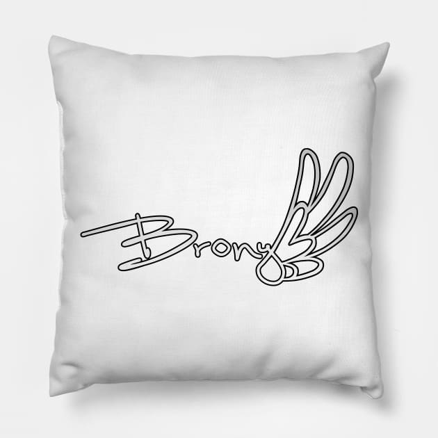 Brony Pillow by Brony Designs