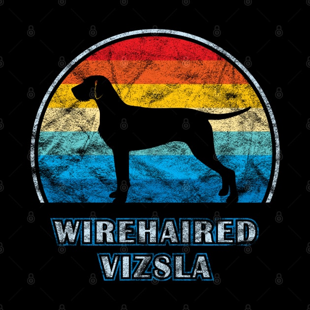 Wirehaired Vizsla Vintage Design Dog by millersye