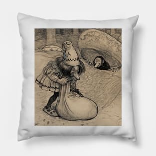 Illustration by John Bauer 01 Pillow