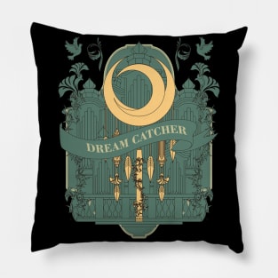 Dreamcatcher The End Of Nightmare Logo Pillow