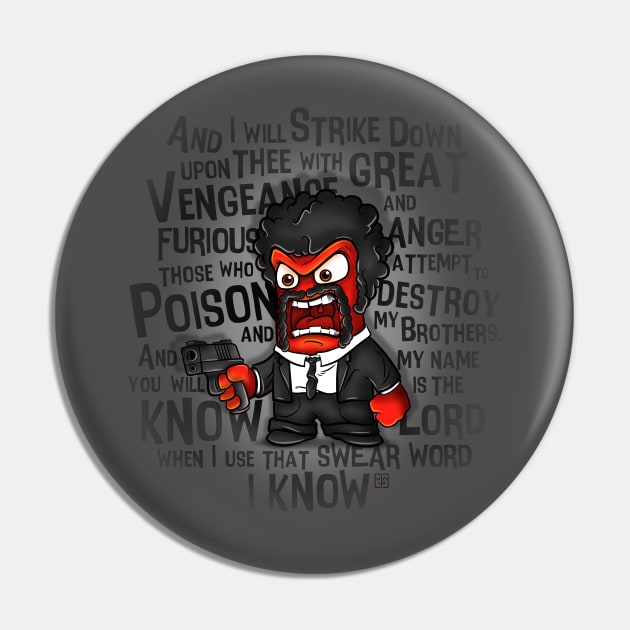 Furious Anger Pin by BITICOL