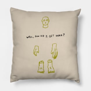 Talking Head Pillow