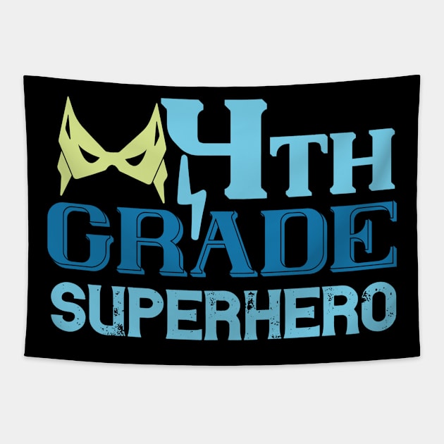 4th Grade Superhero Tapestry by VijackStudio