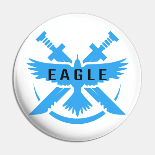 Halo infinite team eagle - halo infinite masks - halo infinite merch T-Shirt Pin