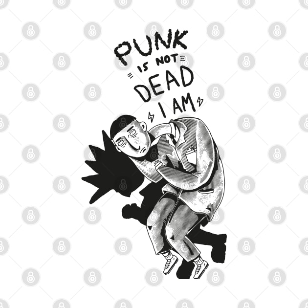 PUNK IS NOT DEAD by gordoilustra