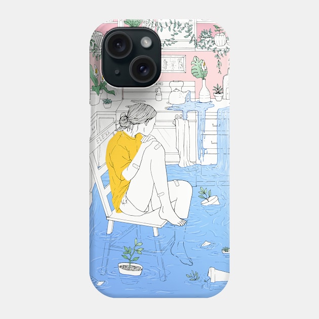 Quarantine Phone Case by Elesq