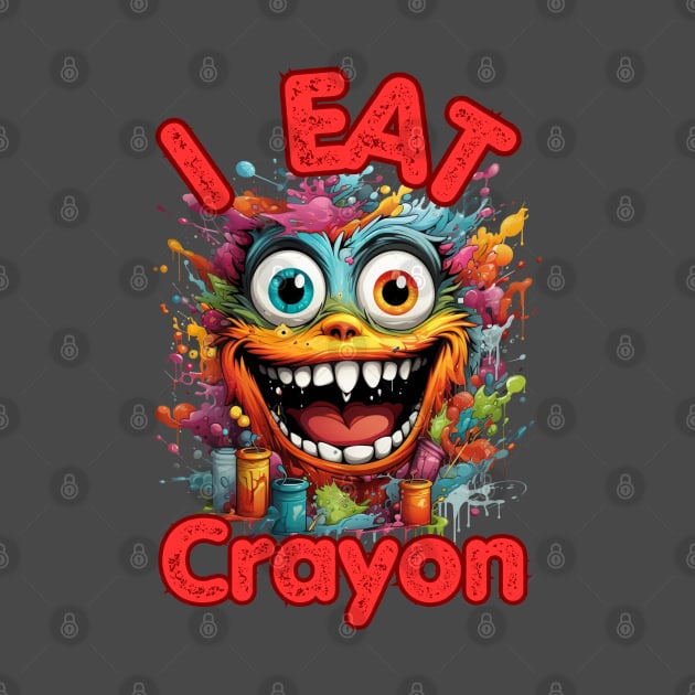 Crayon Eater by BukovskyART