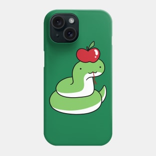 Red Apple Snake Phone Case