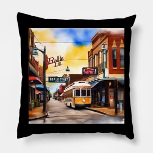 Memories of Memphis - Beale Street Pillow