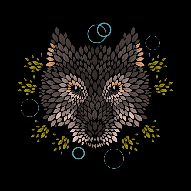 Wolf Face by LetterQ